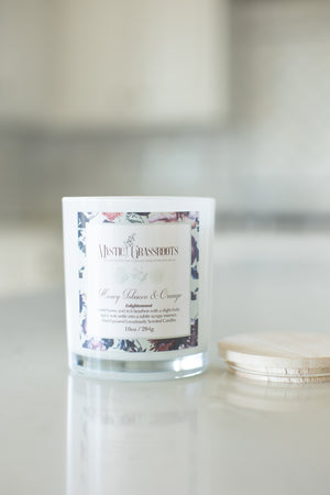 Honey Tobacco & Orange Scented Candle