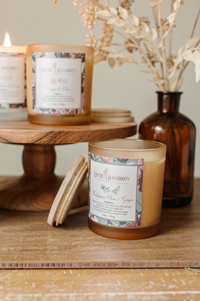 Madagascar Clove & Ginger Scented Candle