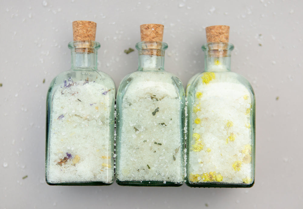 
                
                    Load image into Gallery viewer, Yuzu Blossoms + Indonesian Patchouli - Natural Bath Salt
                
            
